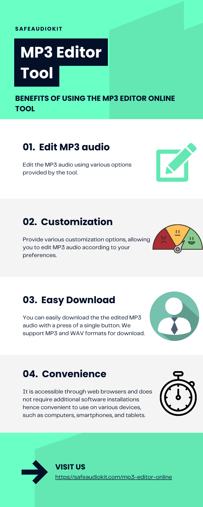 MP3 Editor for Free – Create, edit & manage your audio work in any